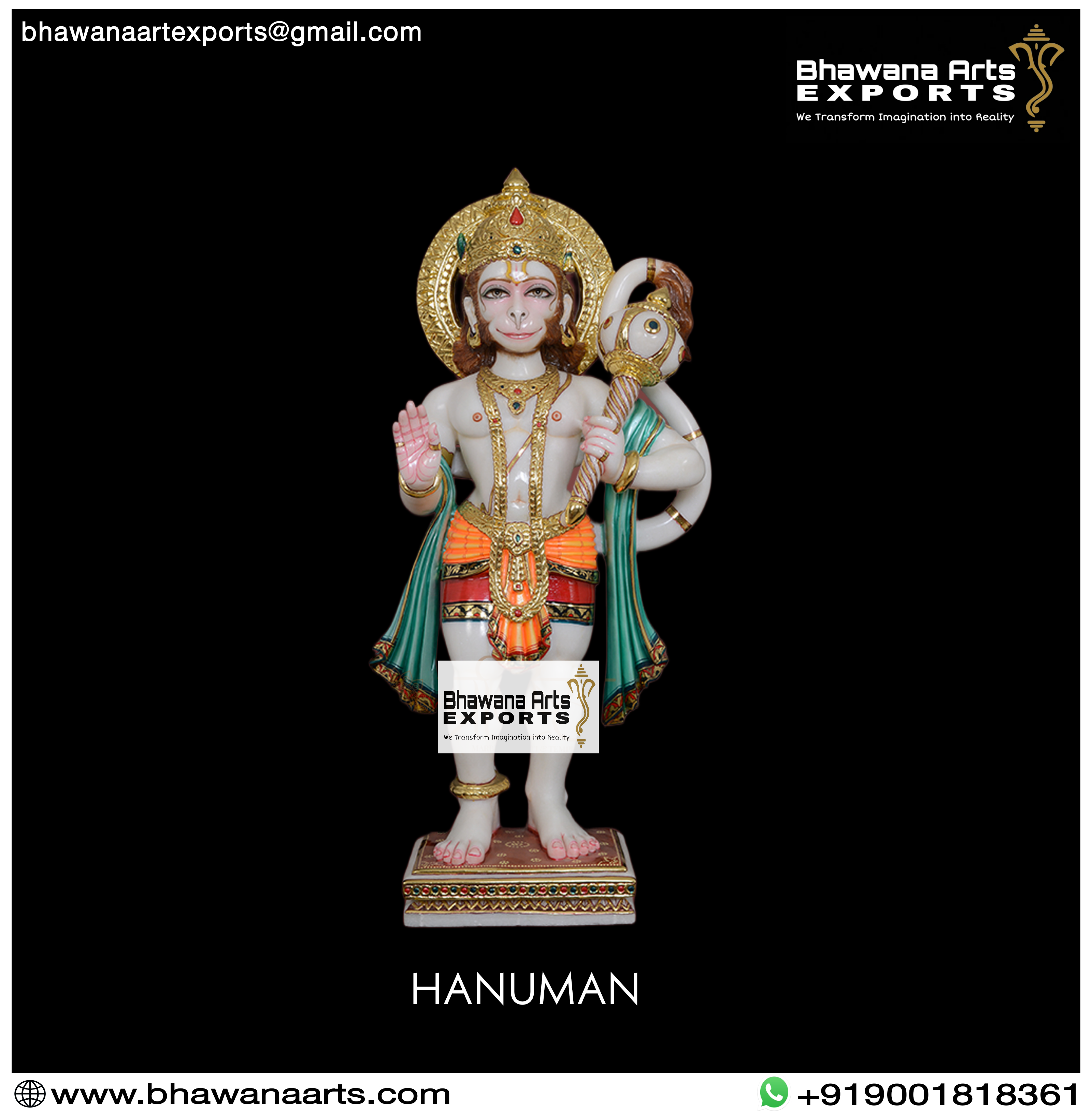 Buy Big Standing Hanuman Statue