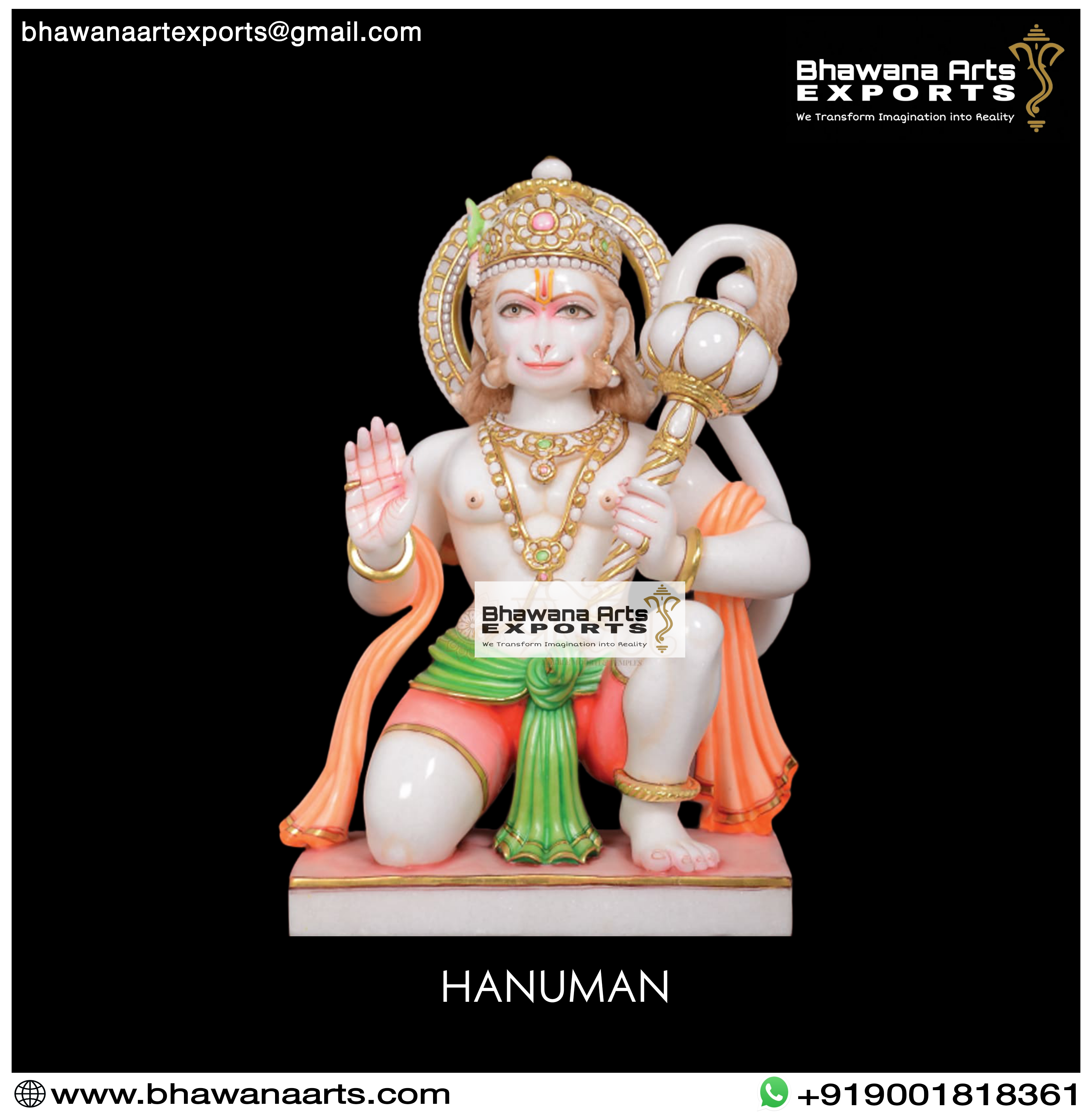 Buy Big Hanuman Murti for Temple