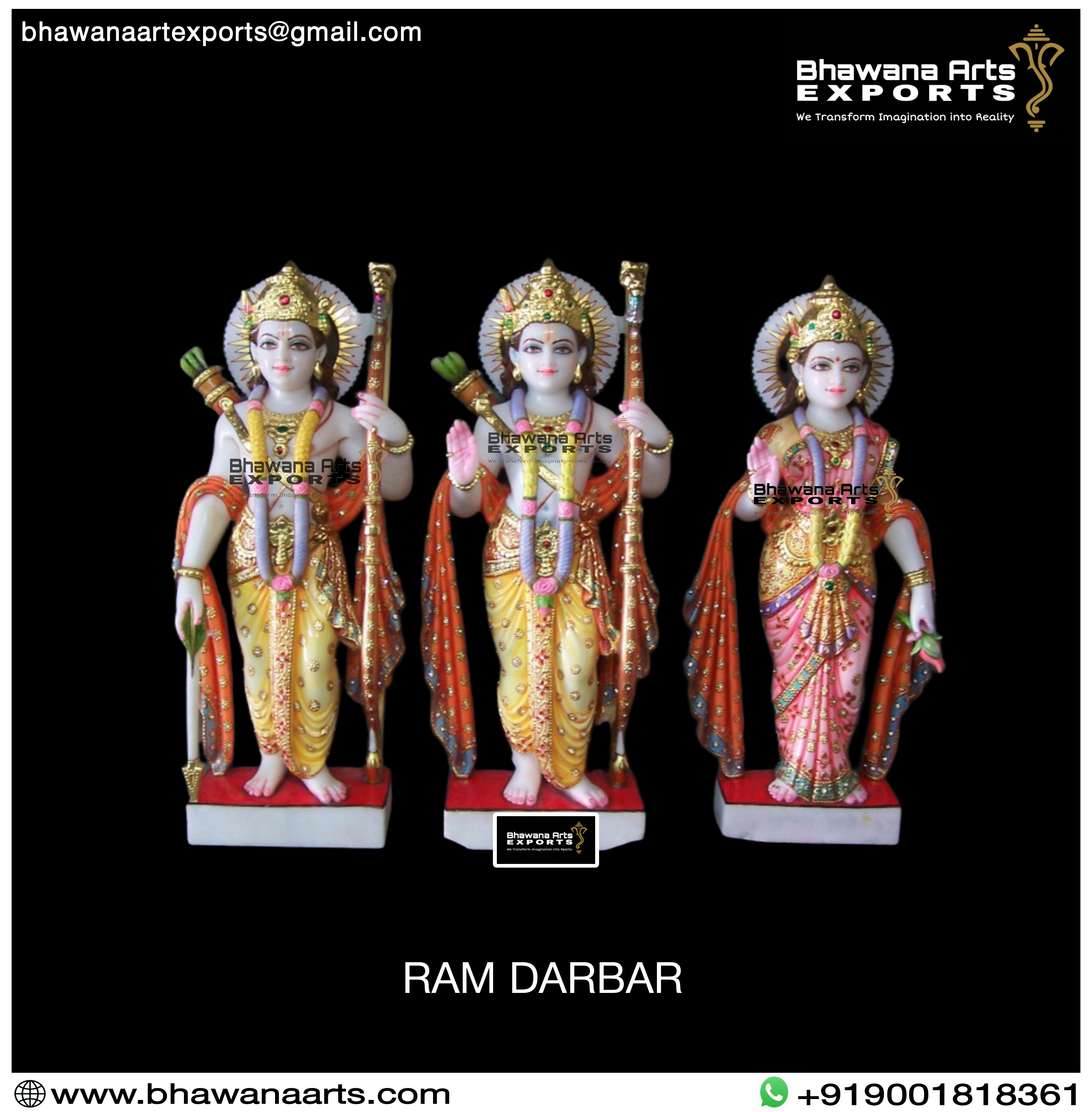Marble Ram Darbar Moorti