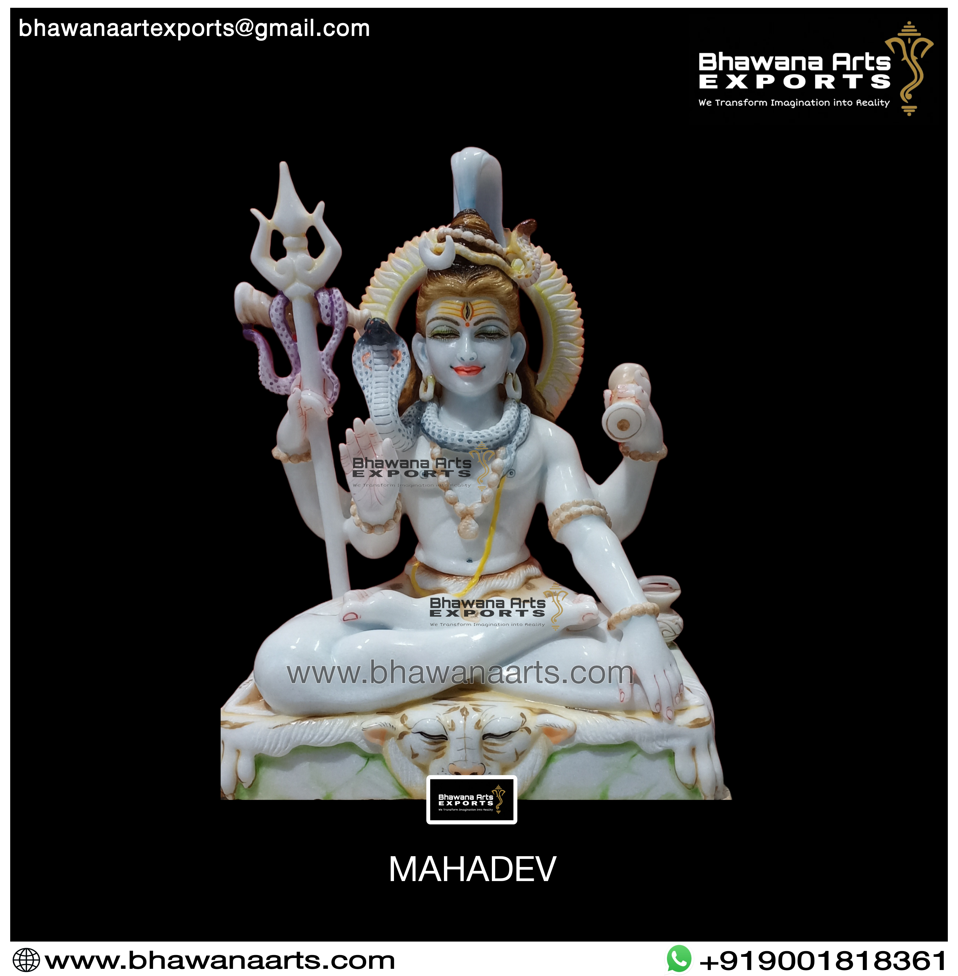 Buy Marble Shiva Statue Online